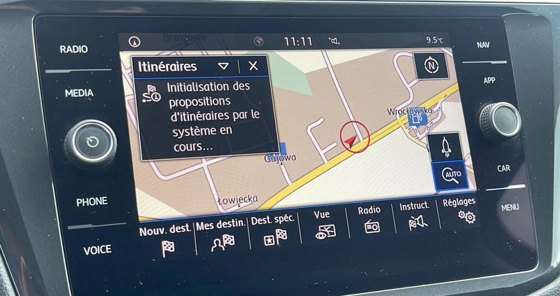 Volkswagen Tiguan cena 89900 przebieg: 141455, rok produkcji 2019 z Leśna małe 379